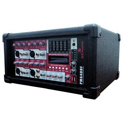 (*) MIXER SENON DE 4 CANALES CON USB Y DISPLAY 150w