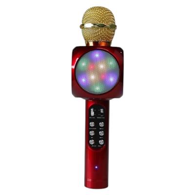 MICRÓFONO SENON Q10 CON BT ROJO- KARAOKE-PUERTO-FM-USB/TF- BAT. Y ESTUCHE-