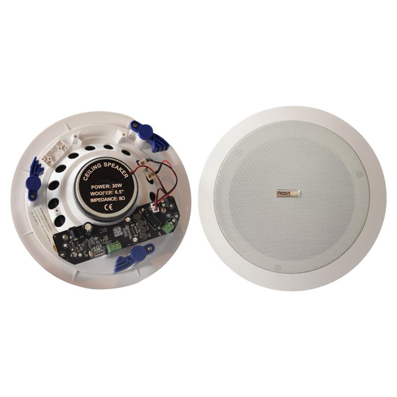 KIT ACTIVO INSTALACION PARLANTE WIRELESS DE TECHO DE 6.5¨ 30W +1 PASIVO