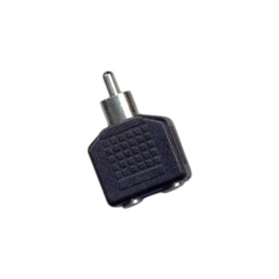 PLUG RCA 2 JACK MONO 3.5