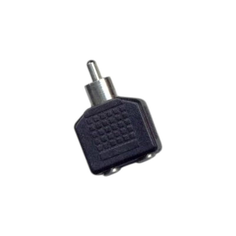 PLUG RCA 2 JACK MONO 3.5