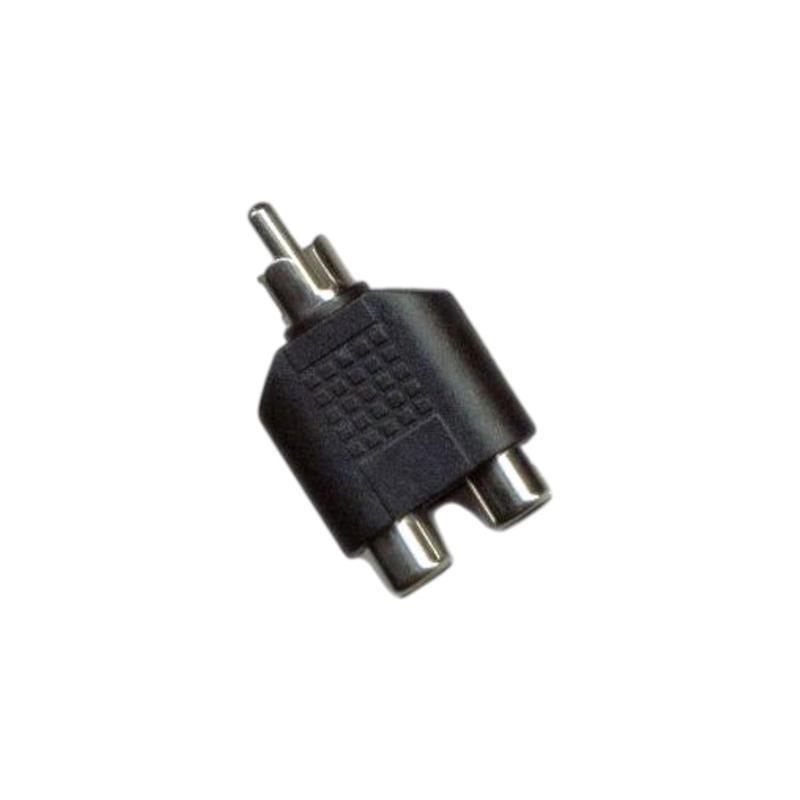 PLUG RCA 2 JACK RCA