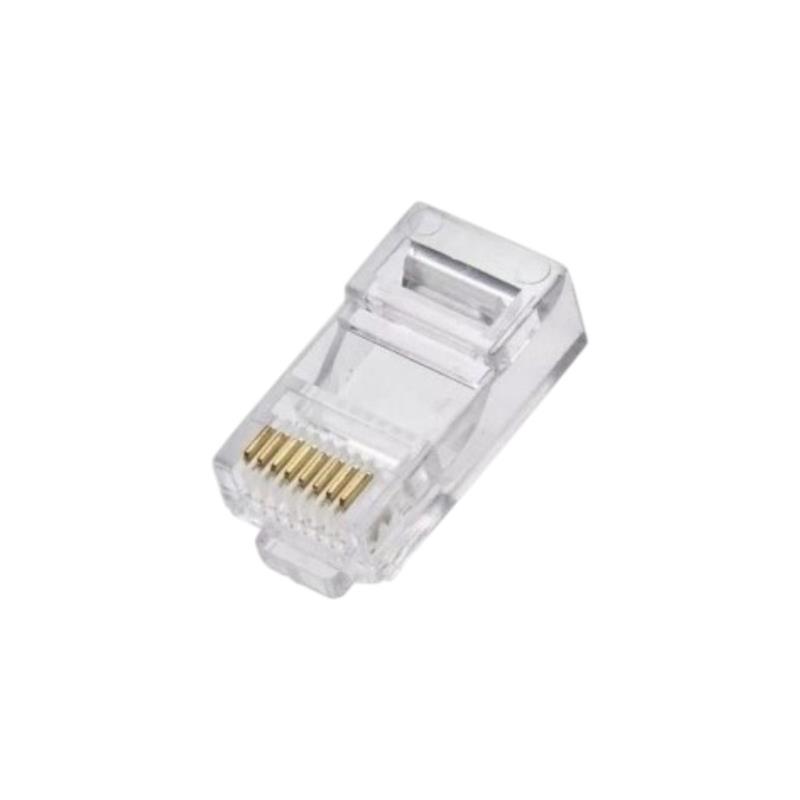FICHA RJ45 PARA CABLE RED UTP DE 8 CONTACTOS