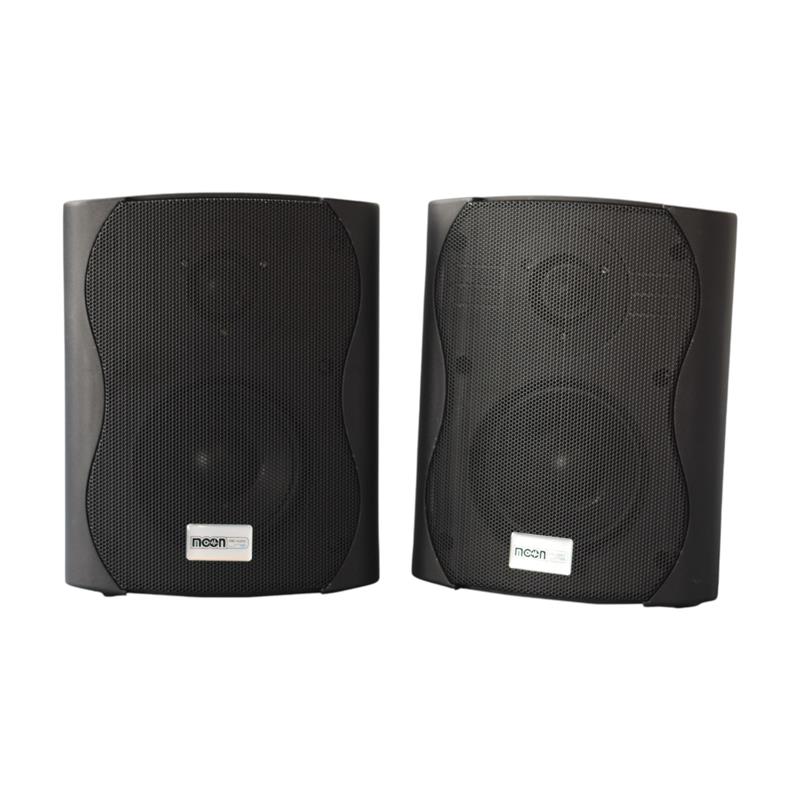 JUEGO DE BAFLE  DE 4 PULGADAS PLASTICO PARA INSTALACION NEGRO LINEA TORCH 8 ohm