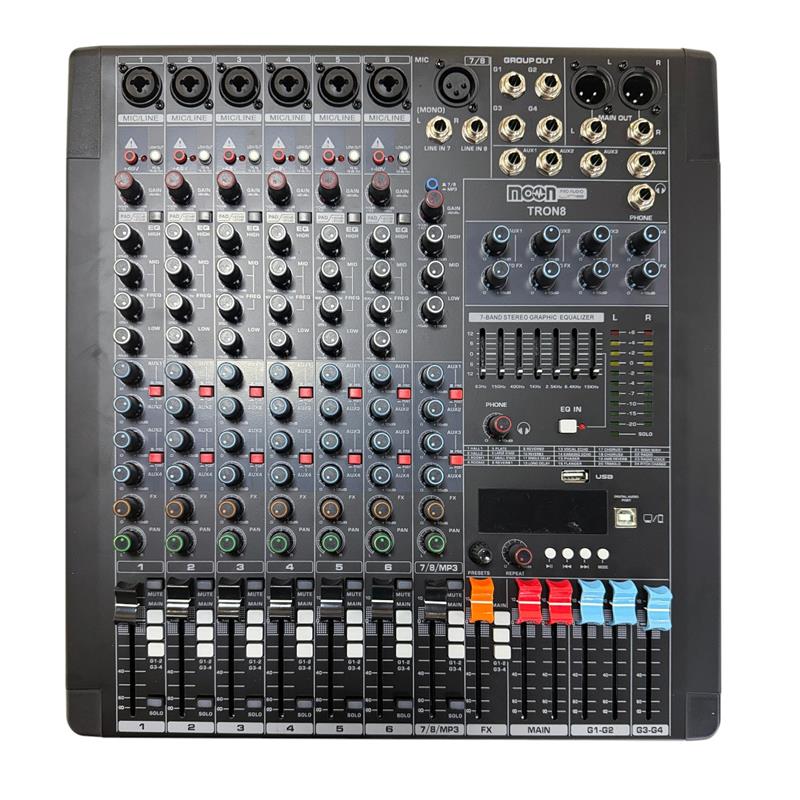(*) MIXER MOON 8 CANALES