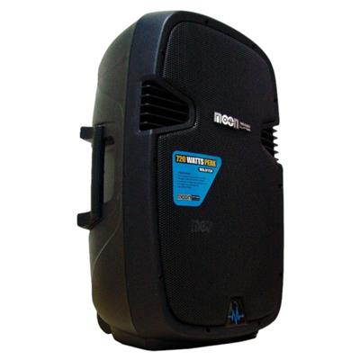 BAFLE POTENCIADO DE 15  CON USB, SD, BLUETOOTH, PANTALLA, CONTROL REMOTO