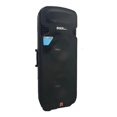 BAFLE POTENCIADO DOBLE DE 15 CON USB, SD, BLUETOOTH, PANTALLA, CONTROL R