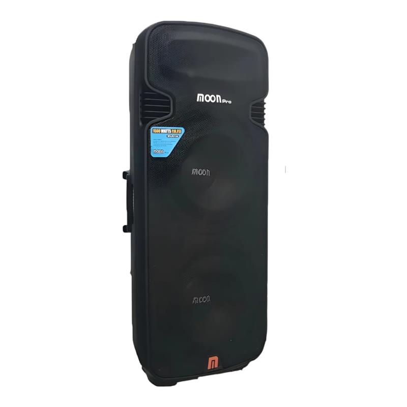 BAFLE POTENCIADO DOBLE DE 15 CON USB, SD, BLUETOOTH, PANTALLA, CONTROL R