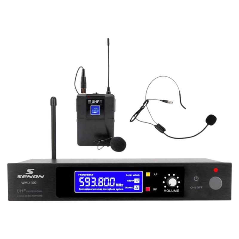 MICROFONO INALAMBRICO DE VINCHA UHF