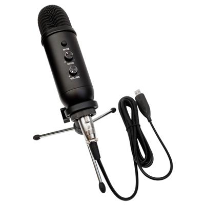 MICROFONO CONDENSER UNIDIRECCIONAL CONECTOR USB